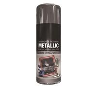 Inspired Essentials Metallic Spray Paint 400ml Multi-Purpose Use, Spray for Metal and Wooden Furniture, Ornaments, Decorative Items and Much More for Interior & Exterior (4, Gun Metal Grey)