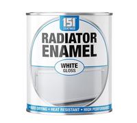 Inspired Essentials Multi-Purpose Paint Tin 300ml for Metal, Wood, Plastic, Walls with Perfect Finish (Radiator Enamel White Gloss, Pack of 1)
