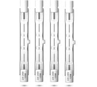 Inspired Essentials R7S 120w = 150w 78mm Halogen Bulb Floodlight Security Light Linear Bulbs R7S J28 Flood Light (Pack of 4)
