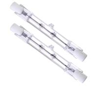 Inspired Essentials R7S 120w = 150w 78mm Halogen Bulb Floodlight Security Light Linear Bulbs R7S J28 Flood Light (Pack of 2)