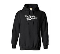 INSPIRED MY ROMANCE Hooded TOP MUSIC BAND ROCK PUNK TOUR CONCERT Hoodie (X-large, Black)