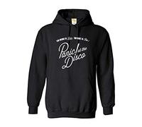 Inspired PANaIC! at The Disco Too Live, Too DIE Funny Music Band Hooded Sweatshirt (Medium, Black)
