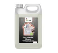 Inspired - Thin Essential Bleach 2.5L - Gentle Yet Effective Cleaner for Floors, Surfaces & Light Stain Removal - Faster Drying Thin Formula for Domestic Household Use