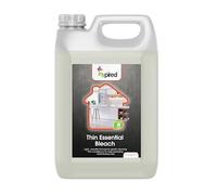 Inspired - Thin Essential Bleach 5L - Gentle Yet Effective Cleaner for Floors, Surfaces & Light Stain Removal - Faster Drying Thin Formula for Domestic Household Use