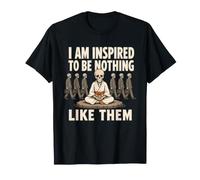 Inspired to Be Nothing Like Them Anti Grind Corporate Humor T-Shirt