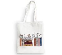 Inspired Tote Bag for Book Lovers: Reusable Beach & Grocery Shopping Bag for Women, Girls, Mothers Day, Christmas, Birthday Gift