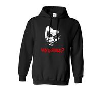 Inspired Why So Serious The Joker Hooded Top - Unisex Hooded Sweatshirt for Kids and Adults - Embrace Laughter in Iconic Style Black
