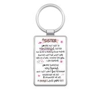 Inspired Words Keyring - Sister - Gift Ideas