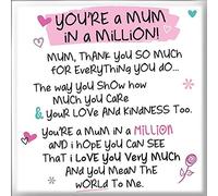 Inspired Words Magnet - You're a Mum in a Million