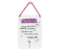 Inspired Words Plaque - Good Friends Are Like Angels
