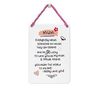 Inspired Words Plaque - Mum Gift Ideas