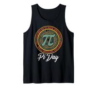 Inspires Me to Make Irrational Well Rounded Decisions Pi Day Tank Top