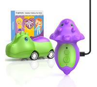 Inspireyes Dinosaur Walkie Talkies for Kids Rechargeable, Dino Toy Cars for Boys & Girls Ages 3-7, Crystal-Clear Audio, 48H Playtime, Fun Indoor & Backyard, Birthday for Toddler, 2 Pack