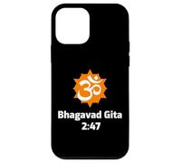 Inspiring Bhagavad Gita 2:47 featuring Om Case for iPhone 12 mini