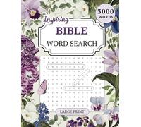 Inspiring Bible Word Search: 100 Most Treasured Scripture Verses For Women- Large Print Puzzles
