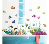 Inspiring Cartoon World Map Wall Sticker for Kids Room Decoration and Home Decor Art