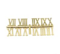 Inspiring DIY Projects Create Custom Wall Clocks Using Stylish Number Sets (Gold Roman)