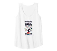 Inspiring Fourth Graders: Knowledge Tree for Young Learners Tank Top, Women, White, XXL