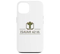 Inspiring Isaiah 42:16 featuring Bible Study Case for iPhone 13