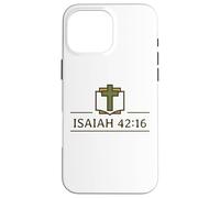 Inspiring Isaiah 42:16 featuring Bible Study Case for iPhone 16 Pro Max