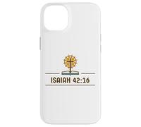 Inspiring Isaiah 42:16 featuring Bible Study Circle Case for iPhone 14 Plus