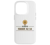 Inspiring Isaiah 42:16 featuring Bible Study Circle Case for iPhone 14 Pro
