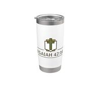 Inspiring Isaiah 42:16 Featuring Bible Study Stainless Steel Insulated Tumbler