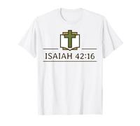 Inspiring Isaiah 42:16 featuring Bible Study T-Shirt