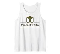 Inspiring Isaiah 42:16 featuring Bible Study Tank Top