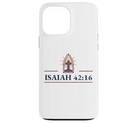 Inspiring Isaiah 42:16 featuring Enlightened Cross Case for iPhone 13 Pro Max