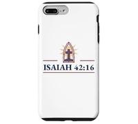 Inspiring Isaiah 42:16 featuring Enlightened Cross Case for iPhone 7 Plus/8 Plus