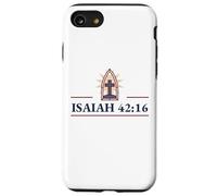 Inspiring Isaiah 42:16 featuring Enlightened Cross Case for iPhone SE (2020) / 7 / 8