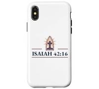 Inspiring Isaiah 42:16 featuring Enlightened Cross Case for iPhone X/XS