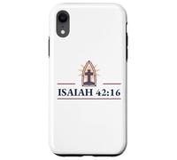 Inspiring Isaiah 42:16 featuring Enlightened Cross Case for iPhone XR