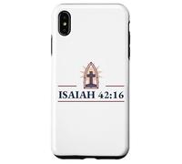 Inspiring Isaiah 42:16 featuring Enlightened Cross Case for iPhone XS Max