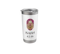 Inspiring Isaiah 42:16 Featuring Lord's Palm Stainless Steel Insulated Tumbler