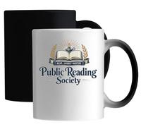 Inspiring Public Reading and Learning Society Ceramic Magic Mug White