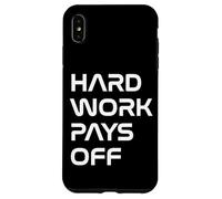 Inspiring Quote Hard Work Pays Off Hustler Motivation #HWPO Case for iPhone XS Max
