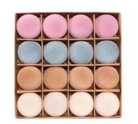 Inspiring Seasonal Decor with a Beautiful Collection of 16 Velvet Christmas Ornaments (Style2)
