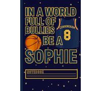 Inspiring Sophie Cunningham Notebook: Indiana Fever, Women’s Basketball, Anti Bullying Quote Journal for Students, Teachers, Coaches, School Supplies, ... Desk Use - Lined Ruled Composition Book