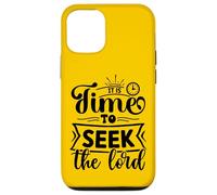 Inspiring Time To Seek The Lord - Uplifting Christian Faith Case for iPhone 12/12 Pro