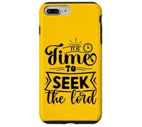 Inspiring Time To Seek The Lord - Uplifting Christian Faith Case for iPhone 7 Plus/8 Plus