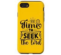 Inspiring Time To Seek The Lord - Uplifting Christian Faith Case for iPhone SE (2020) / 7/8
