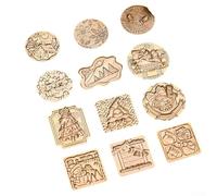 Inspiring Vintage Style Wax Seals with Christmas Themes for Creative Wrapping Ideas (10)