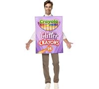 InSpirit Designs Crayola Adult Crayon Box Costume | Officially Licensed | Features Crayon Box and One-Piece Support Pole!