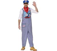 InSpirit Designs Mens Adult Thomas & Friends Conductor Costume, Multicolored, Multicolored, XL