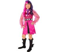 InSpirit Designs Monster High Draculaura Costume | Pink dress with bat bow tie, socks & other accessories, Medium