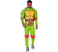 InSpirit Designs Teenage Mutant Ninja Turtles Adult Classic Raphael Costume | Officially licensed | Cosplay costume | Group costume | Classic costume, L