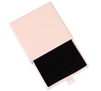 INSPUTOL Jewellery Gift Box Paper Jewellery Display Gift Boxes 9 * 9 * 1.7cm/3.5 * 3.5 * 0.6in Small Gift Box for Necklace Earrings Ring Jewelry Storage(Pink)