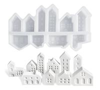 INSPUTOL Silicone Molds Casting Molds, Mini Silicone Moulds Candle Moulds For Casting, Pack of 10